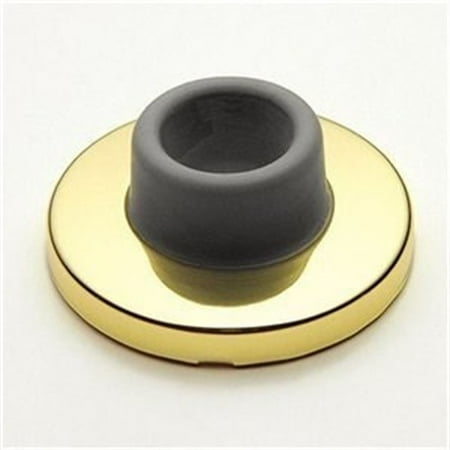 Baldwin Hardware 4293 151 Wide Walltype Bumper Concave Door Stop