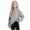 Grey, variant on Girl's Juniors Velour Oversized Hoodie Sweatshirt Cute Long Sleeve Plain Hooded Pullover Tops Loose Kids Preppy Clothes Fall (White, 11-12 Years)