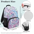 thumbnail image 7 of KUIFORTI Cute Dolphin Children's Backpack 17 Inch Large Capacity Kids School Bookbag with Side Pockets Suitable for Elementary Primary Middle Back to School Gifts, 7 of 7