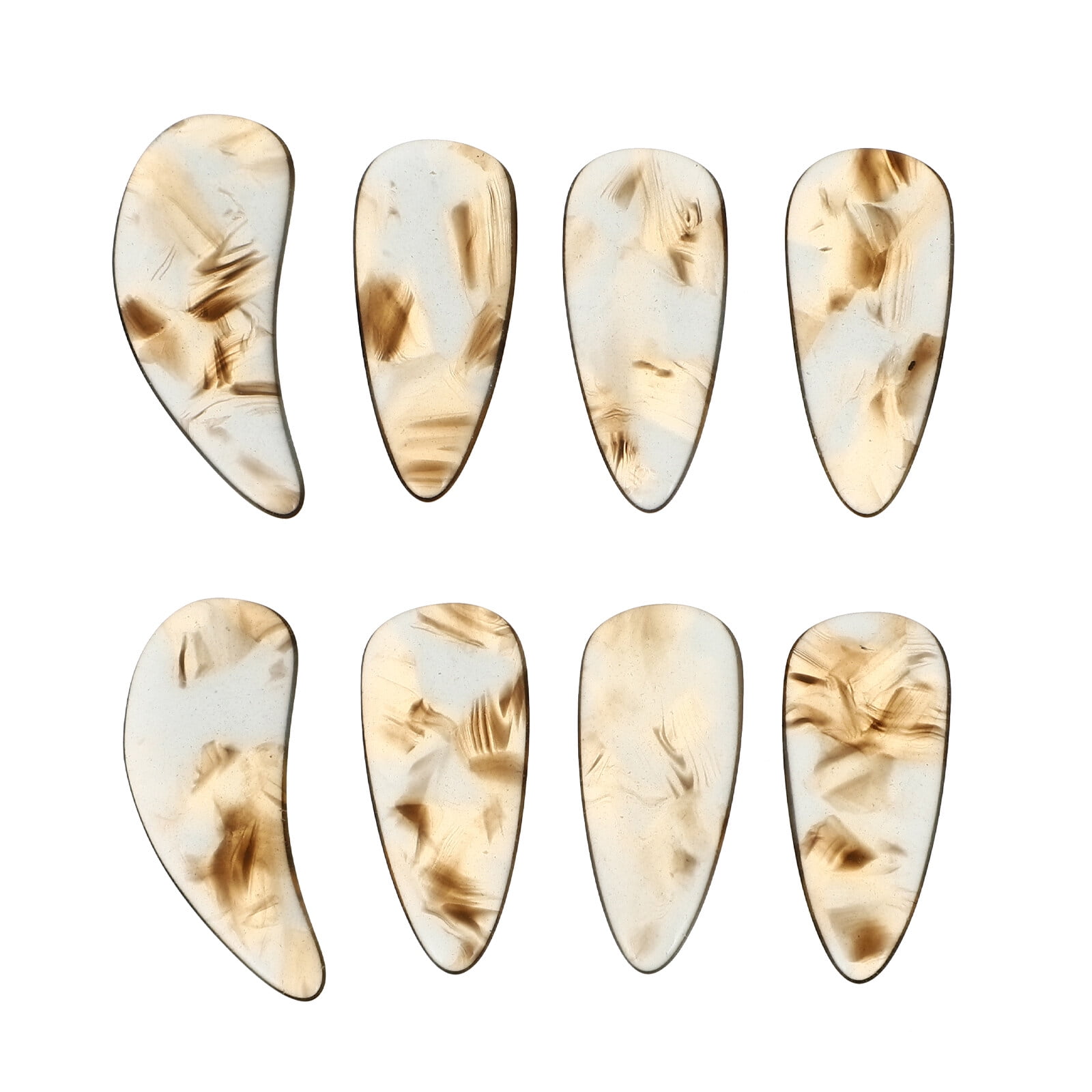 8pcs Protective Guzheng Practice Fake Nails Guzheng Beginners