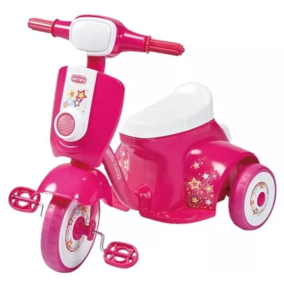 Triciclo Mytoy Moto Trike Rosa Musica