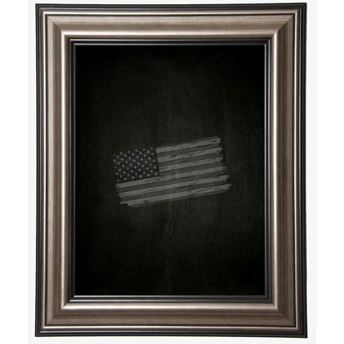 Rayne Mirrors American Made Rayne Antique Silver Blackboard/Chalkboard