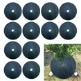 thumbnail image 1 of 12pcs Shading Mat Mulch Ring Tree Protector Mats 27-42cm Disc Shrub Tree Guard Horticultural Plant Care Tool Accessories, 1 of 4