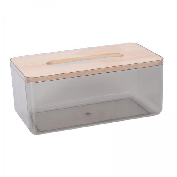 2x Caja de Pañuelos Rectangular, Soporte para Cubierta, Dormitorio, Sala de , Dispensador de Pañuelos Moderno, Estuche de Almacenamiento para Sunnimix Soporte de cubierta de tejido