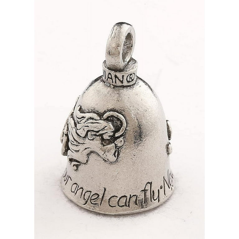 Biker Motorcycle Bells - Biker Motorcycle Bells - Guardian Bell Trucker -  Never Drive Faster Than Your Angel Can Fly