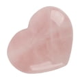 thumbnail image 4 of Piedra de corazón de cuarzo rosa amplia aplicación textura exquisita corazón de cuarzo rosa energía curativa para oficina hogar viajes ANGGREK Otros, 4 of 8