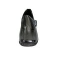 thumbnail image 2 of 24 HOUR COMFORT Odele Wide Width Professional Sleek Shoe BLACK 7.5, 2 of 6