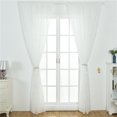 thumbnail image 4 of Miangastore Rideau Non Transparent 1Pcs 39.4*106.3 Po Blanc Polyester Transparent, 4 of 8