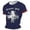 A1#-Navy, variant on Men German Graphic Short Sleeve T Shirt - Crewneck Casual Tee, Lightweight Breathable Top(Grey-2XL)