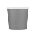 thumbnail image 5 of Bio Tek 12 oz Round Gray Paper Soup Container - 3 1/2" x 3 1/2" x 3 1/2" - 25 count box, 5 of 10