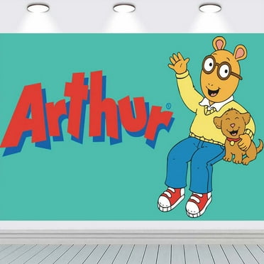 Arthur Backdrop Banner Party Supplies Poster Birthday Decorations Background for Photography Taspestry