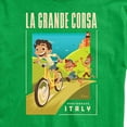 thumbnail image 3 of Luca - La Grande Corsa Postcard - Men's Short Sleeve Graphic T-Shirt, 3 of 5