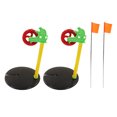 thumbnail image 4 of Puntas de pesca flotantes 2PCS Bandera de pesca en hielo Colores brillantes Fácil de instalar con gancho y línea para uso en exteriores, 4 of 7