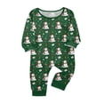 thumbnail image 2 of Family Matching Christmas Pajamas Set, Long Sleeve 2-Piece PJs for Family Members of All Ages, Christmas Themed Printed Soft Family Loungewear for Holiday Party, 2 of 4