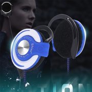 ROZYARD Clip-on Headphones, Subwoofer Stereo Wired Headphones,3.5mm Interface Earphone