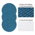 thumbnail image 4 of 70uds Discos de lijado en forma de diamante Unique Bargains 5 Pulgadas 80 Grano Gancho y Bucle Azul, 4 of 6