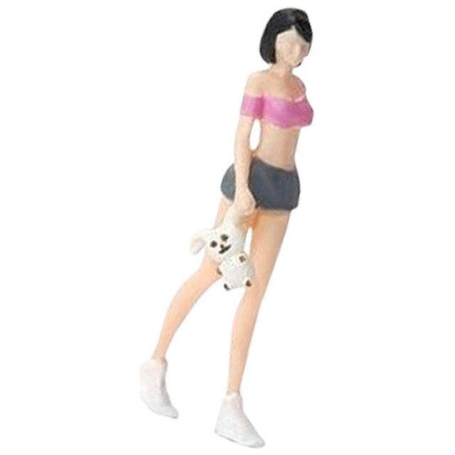 People Figurines Standing Realistic for DIY 1/64 Scale Diorama Model Scene Diorama Model Train Layout