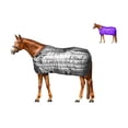 thumbnail image 3 of Derby Originals Nordic Tough West Coast 420D Water Resistant Reflective Winter Horse Stable Blanket 200g Medium Weight, 3 of 5