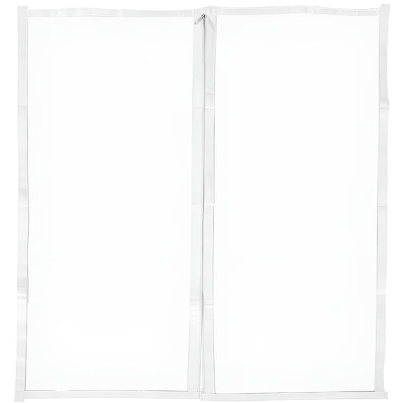 HIBIBUD Plastic Winter Insulation Window Shrink Film Windproof Winterizing Window Sealing Film