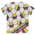 thumbnail image 2 of World Cup Colombia Soccer Ball All Over Youth T Shirt Multi YSM, 2 of 2
