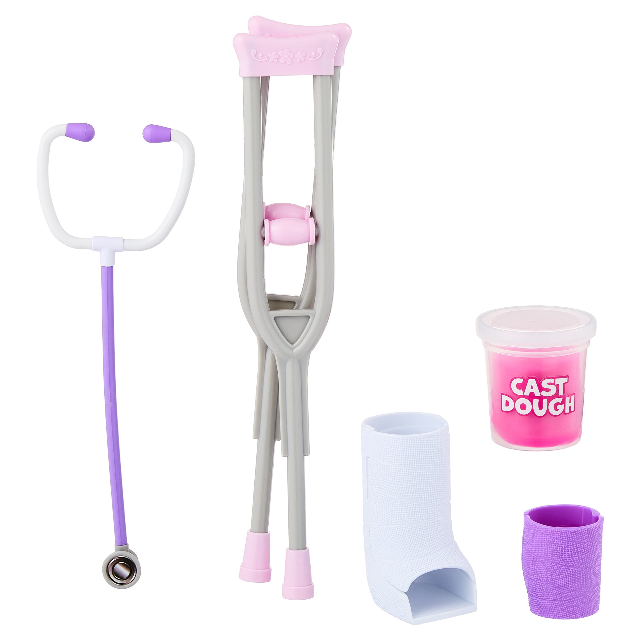 My Life As Wheelchair and Accessories for 18-Inch Dolls, 20 Pieces