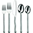 thumbnail image 5 of Gourmet Settings Exotique Platinum 20pc Stainless Flatware Set, 5 of 11