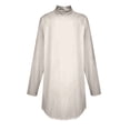thumbnail image 4 of Ydkzymd Fitted Long Sleeve Shirt Women Beige Floral XXL Sexy Shirts for Women Crop Top Tie Dye Fall Plain Turtleneck Blouses Thermal Cozy Plus Size Tops, 4 of 6