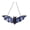 L A, variant on sunsanly Halloween Hanging Glass Suncatcher Decoration Acrylic 2D Bat Ornament Gothic Car Rearview Mirror Decor for Home Window Wall Car