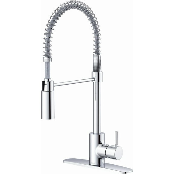 Gerber D451288 Foodie 1.75 GPM Single Hole Pre-Rinse Kitchen Faucet - Chrome