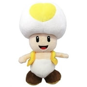 Super Mario Bros. Yellow Toad 8-Inch Plush