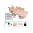 thumbnail image 4 of Colchón Coche Cama De Viaje Inflable Niño Alfombra Camping Rosa, 4 of 5