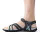 thumbnail image 2 of Sandalias deportivas de senderismo para mujer UBFEN, gris menta, talla US7, ajustables, 2 of 5