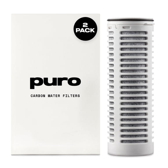 Filtro de repuesto para jarra de cristal Puro, paquete de 2 unidades, 750 l