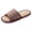 Pink, variant on Women's Men's Linen Slippers Ethnic Woven Summer Lightweight Non Slip Soft Sole Memory Foam Open Toe Slides Shoes Pink Size 5.5
