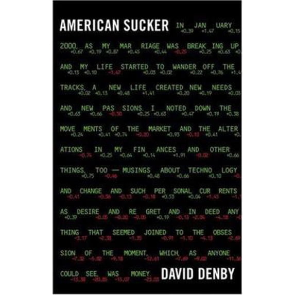 Pre-Owned American Sucker (Hardcover) 0316192945 9780316192941