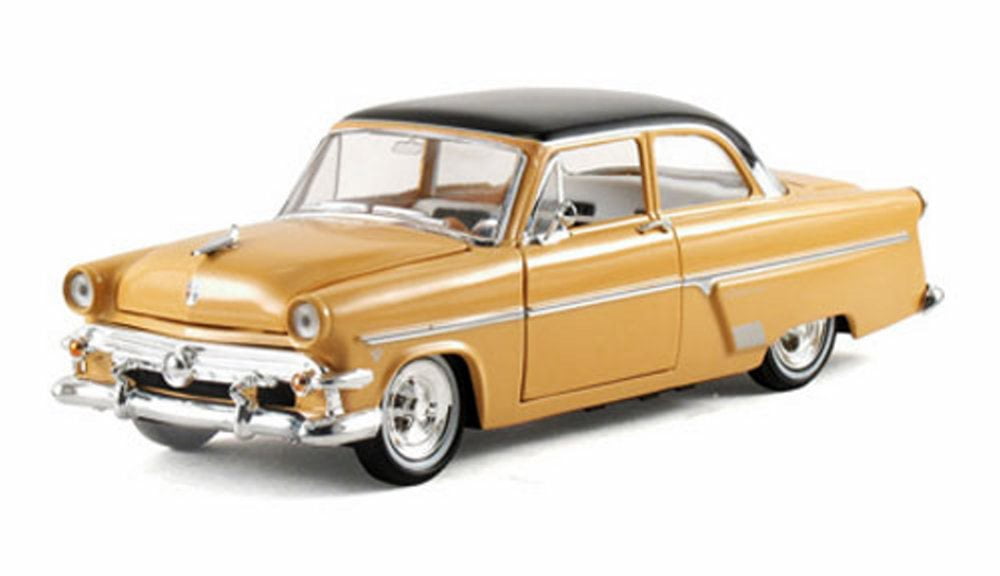 1954 Ford Customline Hard Top, Orange - Arko 05401 - 1/32 Scale Diecast Model Toy Car - Walmart.com