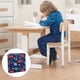 thumbnail image 4 of Moyic Cojines de asiento elevador para bebé duraderos y respetuosos con la piel, cómodos y seguros para niños, color azul, fácil Decoración del hogar, 4 of 6