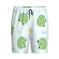 thumbnail image 6 of Daiia Kawaii Frogs Mens Woven Stretch Pajama Short,Short Pajama Pants-XX-Large, 6 of 7