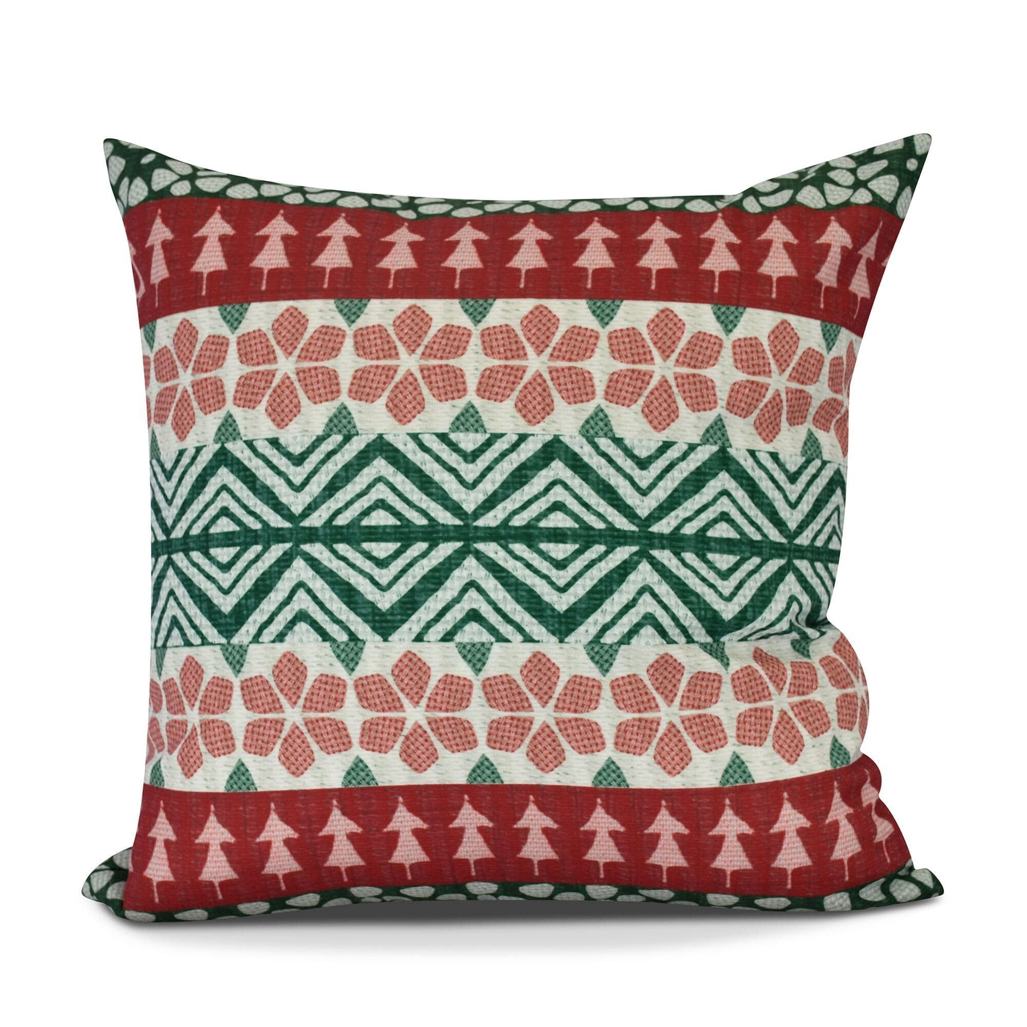FairIsle, Geometric Print Pillow