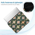 thumbnail image 2 of FORMRS 13-13.3 inch Laptop Sleeve Case Soft Carrying Quilted Computer Bag Cover, Pink Geometric Flowers, 2 of 7