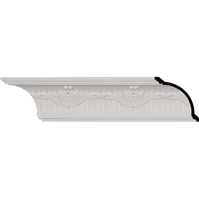 Ekena Millwork MLD04X04X06NE Nevio Crown Moulding