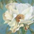 thumbnail image 2 of Loreth, Lanie 26x26 Gold Ornate Wood Framed with Double Matting Museum Art Print Titled - Sen~orita Peony in Bloom II, 2 of 4