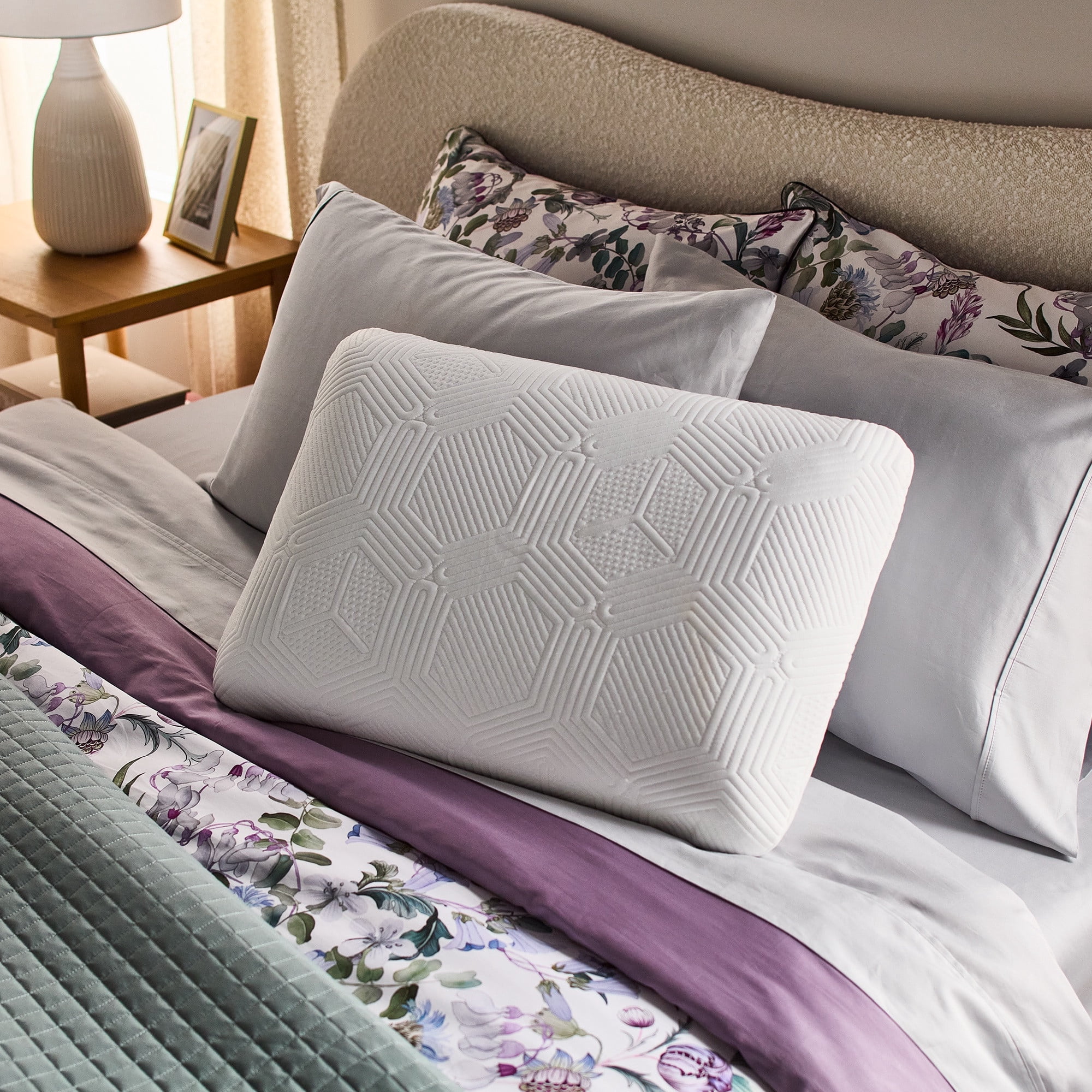 Sleep Innovations Molded Cooling Pillow 18x26