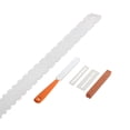 thumbnail image 3 of MERIGLARE Manche de Guitare Cranté Droite Frette Rocker Fichier Luthier Outils 5pcs, 3 of 9