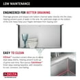 thumbnail image 5 of Delta 953034-24SL-SS Lenta 24” Undermount 16 Gauge Stainless Steel Single Bowl Laundry, 5 of 7