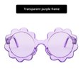 thumbnail image 3 of Kmbangi Kids Beach Sunglasses, Round Flower Shape UV400 Protection Sunglasses, 3 of 9