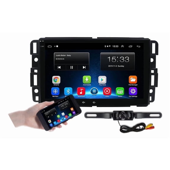 Torovo Car Radio Android Stereo Chevrolet Gmc Tahoe Silverado Sierra 2007-13