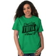 thumbnail image 5 of Dont Even Think About It Attitude Women's Graphic T Shirt Tees Brisco Brands M, 5 of 6