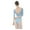 Blue, variant on Ballet Leotards for Women Dance Wear Female Half Mesh Sleeve Gymnastics Leotards Bodysuit Adult Backless Yoga Clothes