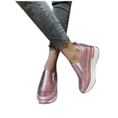 

Up to 30% off Zanvin Women s Fashion Sneakers Clearance Casual Work Shoes Non Slip Running Shoes Athletic Sneakers Thick Soled Sports Walking Shoes Pink Size 6
